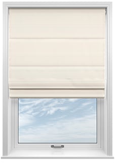 Windsor, Ivory - Twist&Fit Roman Blind